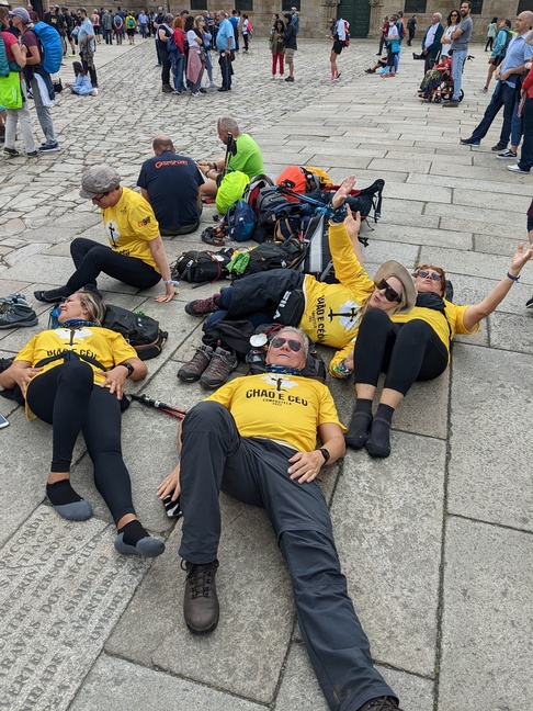 peregrino catedral descanso - NowaVentura